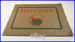 Hercules Engines Hit and Miss Gasoline Kerosene and Oil Catalog Brochure EARLY