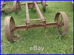 Hit Miss Engine Truck Cart wagon large size for bigger engines