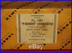 Hit Miss Gas Engine 2 New Unopened Lunkenheimer Paragon Oilers