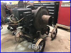 Hit and Miss Engine 2 1/2 HP Alpha Delaval with Cart