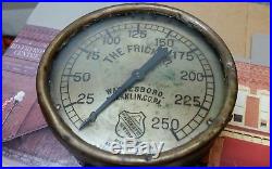 Hit and miss THE FRICK Co. Tractor Gauge. Auxilary Spring Tractor Engine Gauge