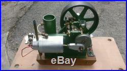 Hit and miss miniature engine no name handmade nicely done
