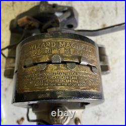 Hot Rebuilt Alamo Rock Island 1-7Hp antique hit & miss gas engine Wizard magneto