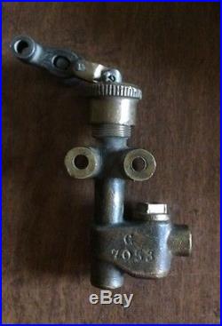 IHC Brass Antique Hit And Miss Gas Engine 2 1/2 HP Motor Fuel Pump International