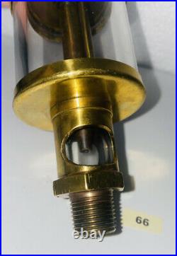 IHC Brass Cylinder Oiler Hit Miss Gas Engine 3/8 International Steampunk NICE