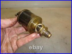 IHC FAMOUS No. 2 CYLINDER OILER Brass Lubricator Hit and Miss Gas Engine Old