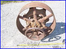 IHC FAMOUS TITAN Type M 22 CLUTCH PULLEY Hit Miss Gas Engine Steam Tractor WOW