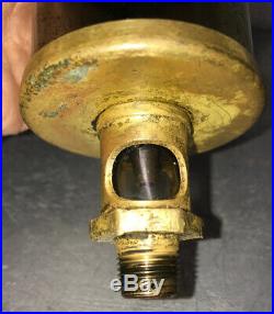 IHC International Harvester Brass Cylinder Oiler Hit Miss Gas Engine Antique