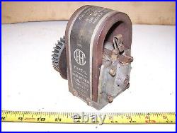 IHC TYPE L 1 1/2, 3hp M Hit Miss Gas Engine Magneto withGear Steam Tractor HOT