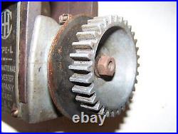 IHC TYPE L 1 1/2, 3hp M Hit Miss Gas Engine Magneto withGear Steam Tractor HOT