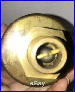 IHC cylinder oiler 6 tall Brass OILER Hit Miss Gas Engine Antique