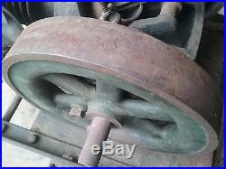 Ideal hit and miss antique lawn mower