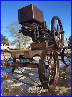 Ingeco International Gas Engine Company 4 Hp Gas Engine Antique Hit And Miss