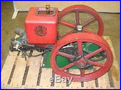 International Harvester Famous Jr. 1 H. P. Hit & Miss Engine with Pull Cart