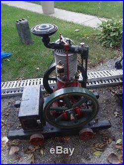 International Harvester Famous Vertical Aircooled engine 2 hp hit miss IH