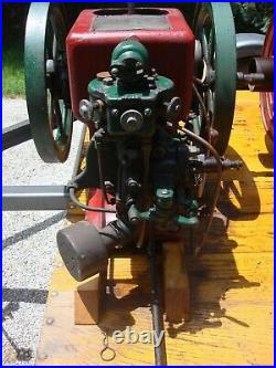 International Harvester, Sattley, Mogul Hit and Miss Engines with trailer
