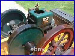 International Harvester, Sattley, Mogul Hit and Miss Engines with trailer
