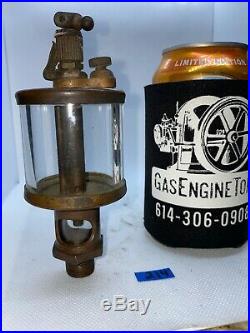 International IHC Brass Cylinder Oiler Hit Miss Gas Engine Antique Vintage