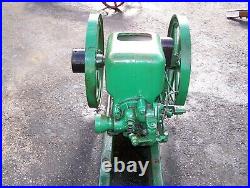 JOHN DEERE Type E 1 1/2hp Hit Miss Gas Engine Ignitor Steam Magneto Oiler Motor
