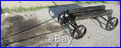 Jacob Haish Hit and Miss Engine Cart Sandwich Stationary 1.5 to 2 hp