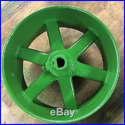 John Deere Hit And Miss Engine Pulley, 16 X 8