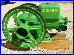 John Deere Hit And Miss Stationary Engine 1 1/2 Horsepower