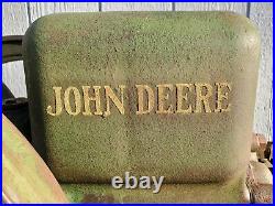 John Deere Hit Miss Stationary Engine Type E 1 1/2 HP Original Paint Silk Screen