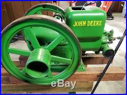 John Deere Mode E 1 1/2 hp Hit N Miss Engine Big Brass Tag