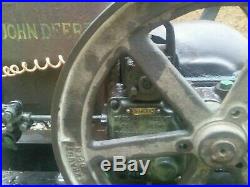 John Deere Model E 1 1/2 Horsepower Hit and Miss Engine original