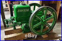 John Deere Model E 1.5 hp Gas Engine Motor Hit Miss waterloo Rebuilt 1 1/2 HP