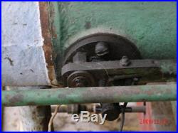 John Lauson 6 hp. Hit Miss engine factory trucks belt pulley dynamo and coil b