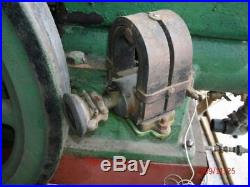 John Lauson 6 hp. Hit Miss engine factory trucks belt pulley dynamo and coil b