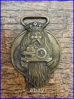 John Lauson Frost King Hit Miss Gas Gasoline Engine Advertising Watch Fob