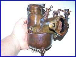 KINGSTON L3 Brass Carburetor Early CASE L Farm Tractor Hit Miss Engine Steam WOW