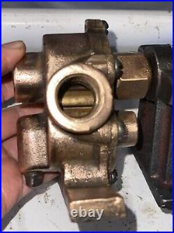 LOBEE Brass Body Gear Water Pump Hit Miss Gas Engine Tractor Auto 1/2 Thread
