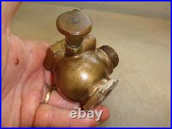 LUNKENHEIMER 1 OLD STYLE FUEL MIXER or CARBURETOR Gas Engine Hit and Miss