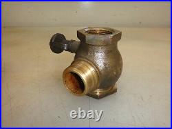 LUNKENHEIMER 1 OLD STYLE FUEL MIXER or CARBURETOR Gas Engine Hit and Miss NICE