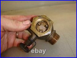 LUNKENHEIMER 1 OLD STYLE FUEL MIXER or CARBURETOR Gas Engine Hit and Miss NICE