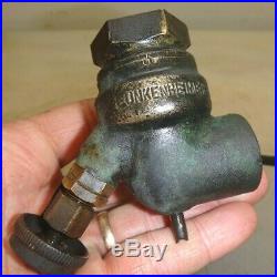 LUNKENHEIMER 3/4 LH FUEL MIXER or CARBURETOR Hit and Miss Antique Gas Engine