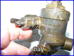 LUNKENHEIMER 3/4 Right Hand Hit Miss Gas Engine Brass FUEL MIXER Carburetor WOW