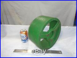 Large 10 John Deere cast iron pulley for hit miss gas engine