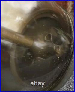 Large ESSEX Oiler Hit Miss Gas Engine Antique Steam Oilfield Brass & Glass