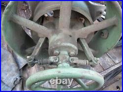 Large Ihc Clutch Pulley Titan, Famous, Mogel Gas Engine Old Motor Part