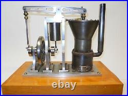 Large Vintage/Antique VAN RENNES MKII Hot Air Stirling Engine -Like a Hit Miss