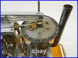 Large Vintage/Antique VAN RENNES MKII Hot Air Stirling Engine -Like a Hit Miss