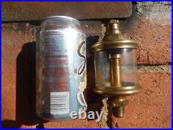 Large lunkenheimer #3 brass rod oiler hit miss antique engine