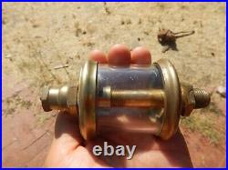 Large lunkenheimer #3 brass rod oiler hit miss antique engine