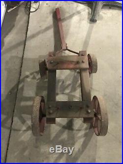 Lauson Lawton 11/2-2 Hp Gas Engine Cart Antique Hit And Miss Gas Engine