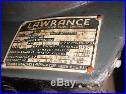 Lawrance APU PBY PBM Mariner Power Unit Gas Engine Hit Miss US Military Surplus