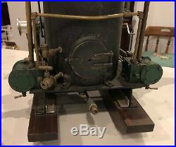 Live Steam Engine Logging Donkey Winch 1 1/2 Scale Hit Miss Model